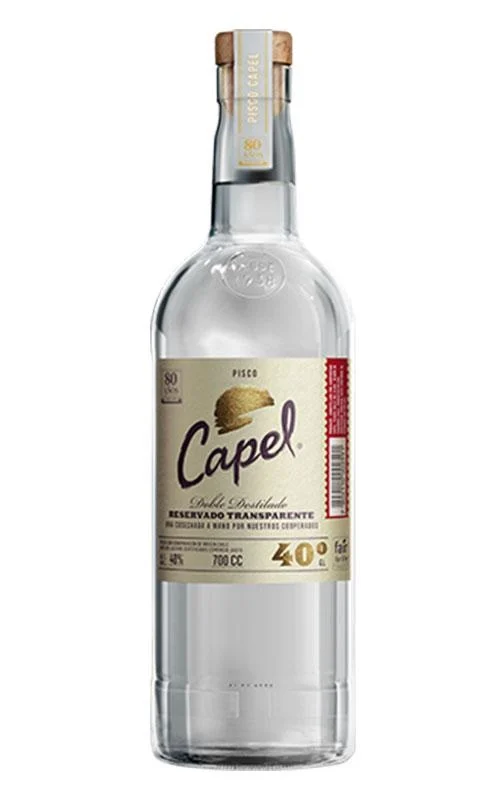Fles Pisco Capel Reservado van Capel, bij slijterij ’t Bockje in Bathmen