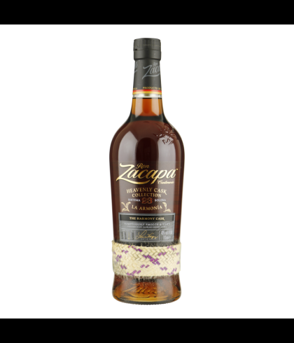 Fles Ron Zacapa 23 La Armonia Heavenly Cask Collection, rum, op voorraad bij slijterij t Bockje in Bathmen