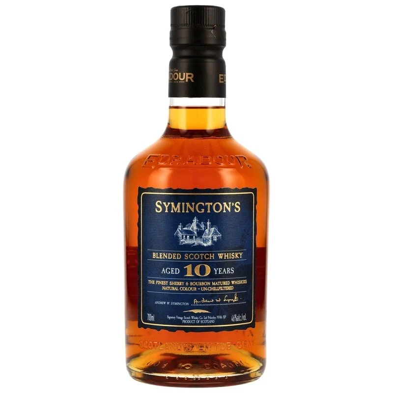Fles Edradour Symington’s 10 Years Old, single malt whisky, op voorraad bij slijterij t Bockje in Bathmen