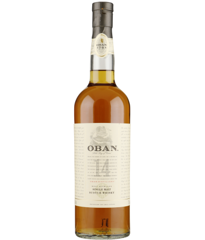 Fles Oban 14 Years Old, Schotse Highland single malt uit Oban, op voorraad bij slijterij ’t Bockje in Bathmen