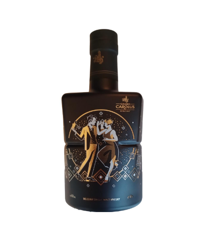Fles Gouden Carolus Black Canvas Trust, whisky, op voorraad bij slijterij t Bockje in Bathmen