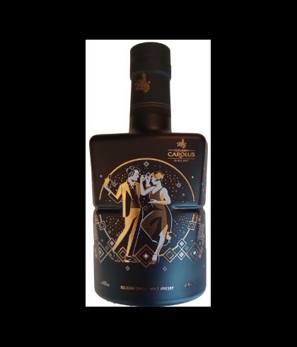 Fles Belgische single malt whisky van Stokerij De Molenberg, op voorraad bij slijterij t Bockje in Bathmen