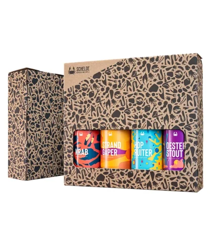 Geschenk Scheldebrouwerij Geschenkverpakking van Scheldebrouwerij, bij slijterij ’t Bockje in Bathmen