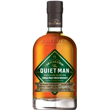 The Quiet Man Single Malt Irish Whiskey Bourbon cask