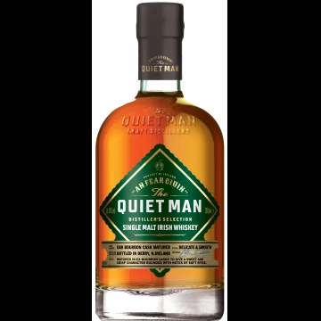 The Quiet Man Single Malt Irish Whiskey Bourbon cask