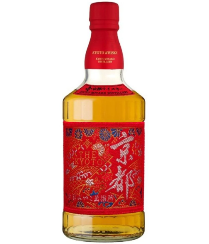 Fles The Kyoto Aka-Obi, whisky, op voorraad bij slijterij ’t Bockje in Bathmen