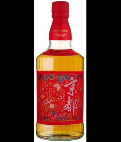 Fles The Kyoto Aka-Obi, whisky, op voorraad bij slijterij ’t Bockje in Bathmen