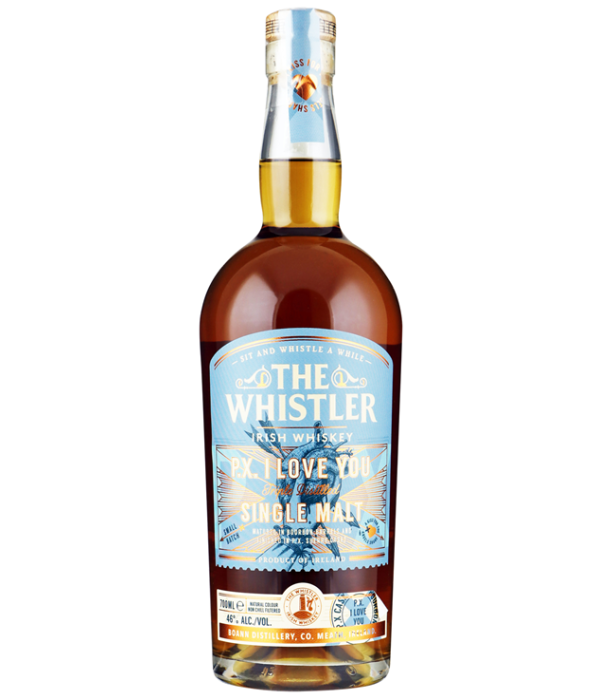 The Whistler P.X. I Love You Single Malt Irish Whiskey bij t Bockje in Bathmen