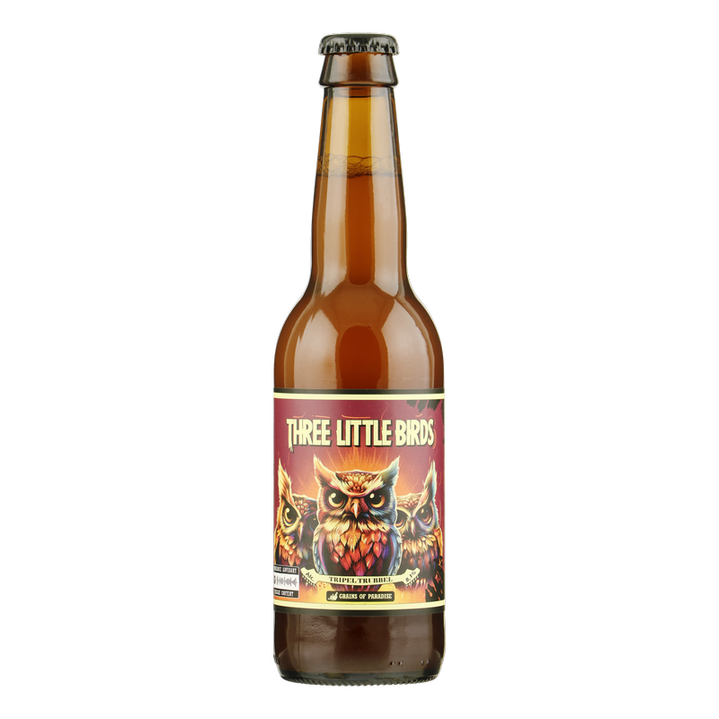 Fles Brouwerij Fusie Three Little Birds, bier van Brouwerij Fusie, op voorraad bij slijterij ’t Bockje in Bathmen