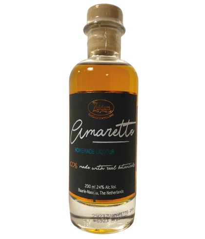 Likeur Zuidam Amaretto van Zuidam, bij slijterij ’t Bockje in Bathmen