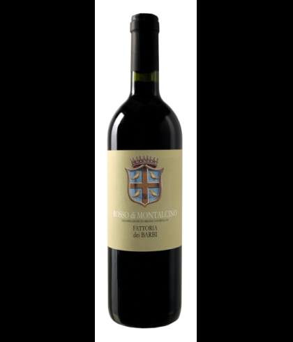 Fles Fattoria dei Barbi Rosso di Montalcino, wijn op voorraad bij slijterij t Bockje in Bathmen
