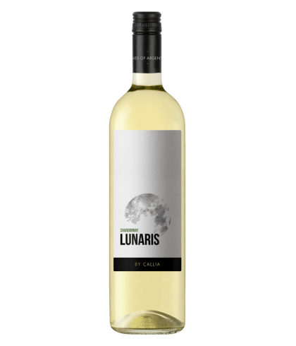 Fles Lunaris Chardonnay, wijn op voorraad bij slijterij t Bockje in Bathmen