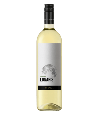 Fles Lunaris Chardonnay, wijn op voorraad bij slijterij t Bockje in Bathmen