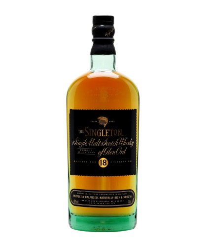 Fles Singleton of Dufftown 18 years Speyside Single Maltwhisky, whisky, bij slijterij ’t Bockje in Bathmen