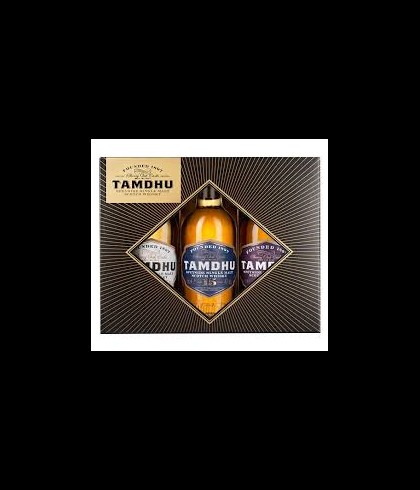 Botella de Tamdhu Speyside Single Malt Scotch Whisky Giftbox 3x5cl, whisky