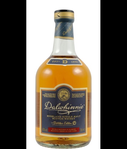 Fles Dalwhinnie The Distillers Edition, single malt whisky, op voorraad bij slijterij t Bockje in Bathmen