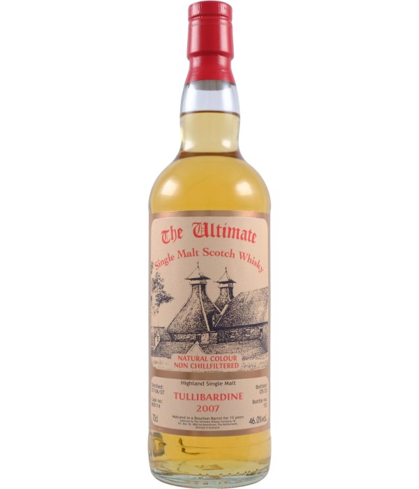 The Ultimate Tullibardine 2007 15 Years Old bij t Bockje in Bathmen