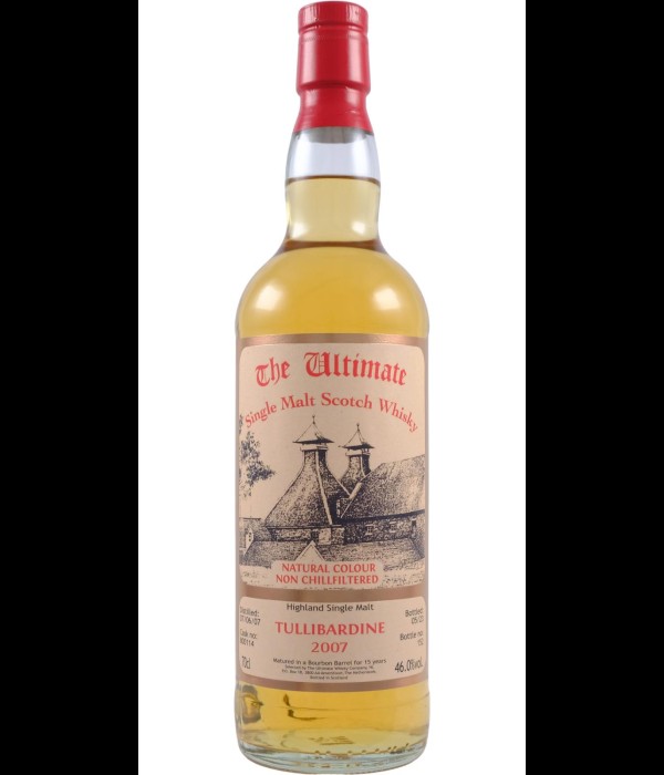 The Ultimate Tullibardine 2007 15 Years Old bij t Bockje in Bathmen