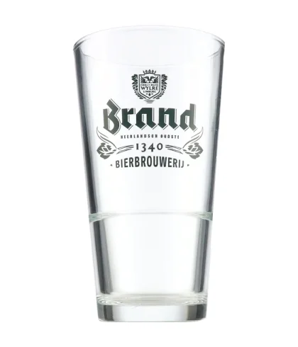 Glas Brand Bierglas Stapelbaar 25 cl van Brand