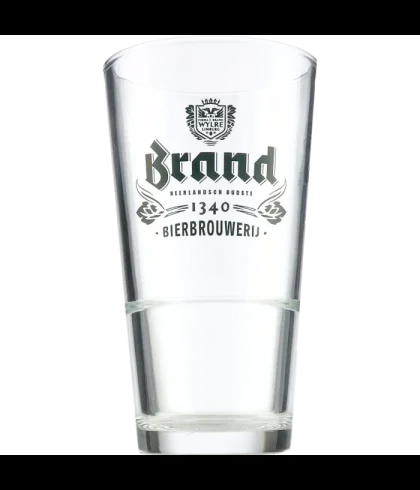 Glas Brand Bierglas Stapelbaar 25 cl van Brand
