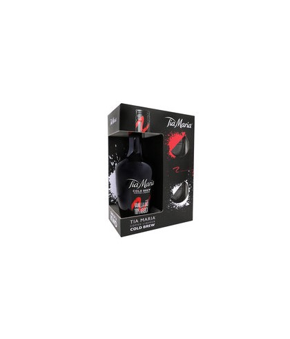 Tia Maria Geschenkverpakking met 2 Glazen, fles bij slijterij t Bockje in Bathmen