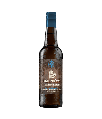 Berging Brouwerij Sailing'22 Rum Barrel Aged Russian Imperial Stout, bier op voorraad bij slijterij t Bockje in Bathmen
