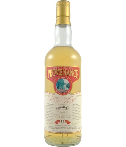 Fles Schotse Speyside single malt van The Macallan, op voorraad bij slijterij t Bockje in Bathmen