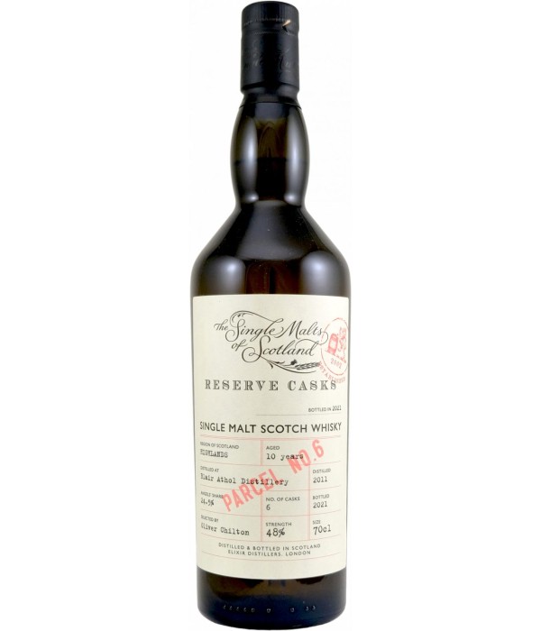 THE SINGLE MALTS OF SCOTLAND Blair Athol 10 Years Old bij t Bockje in Bathmen