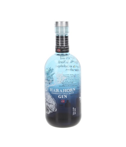 Fles Harahorn Small Batch Gin, gin, op voorraad bij slijterij ’t Bockje in Bathmen