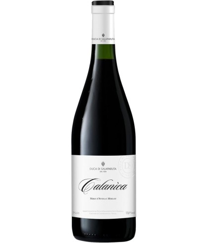 Fles Calancia Nero d'Avola-Merlot 12,5%, wijn op voorraad bij slijterij t Bockje in Bathmen