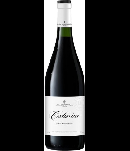 Fles Calancia Nero d'Avola-Merlot 12,5%, wijn op voorraad bij slijterij t Bockje in Bathmen