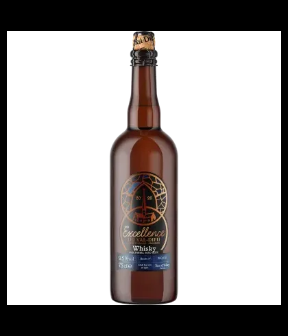 Fles Val Dieu Excellence 2026 Isle of Islay BA, bier van Val-Dieu, bij slijterij t Bockje in Bathmen