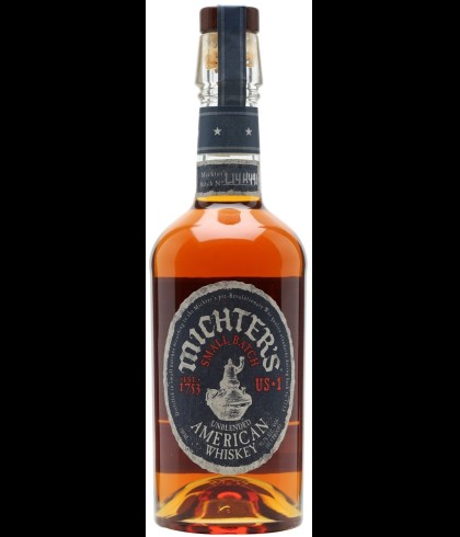 Fles Michters American Whiskey, Amerikaanse whiskey uit Kentucky, op voorraad bij slijterij t Bockje in Bathmen