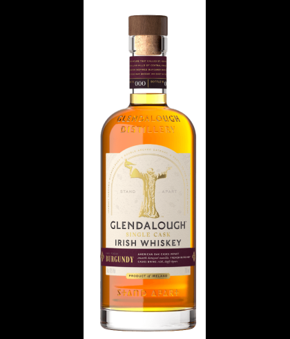 Fles Glendalough Grand Cru Burgundy Cask Finish, whisky, bij slijterij t Bockje in Bathmen