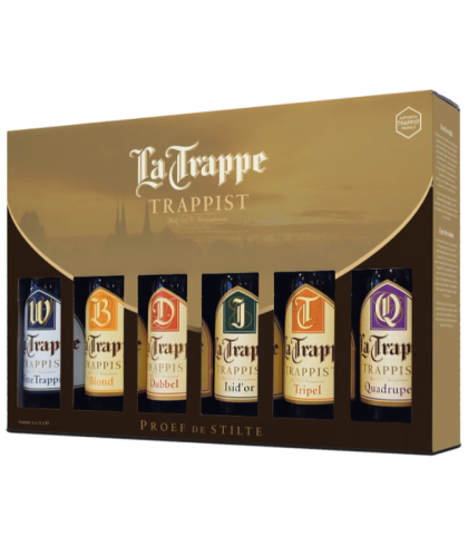 Geschenk La Trappe Geschenkverpakking 6 flessen, bij slijterij ’t Bockje in Bathmen