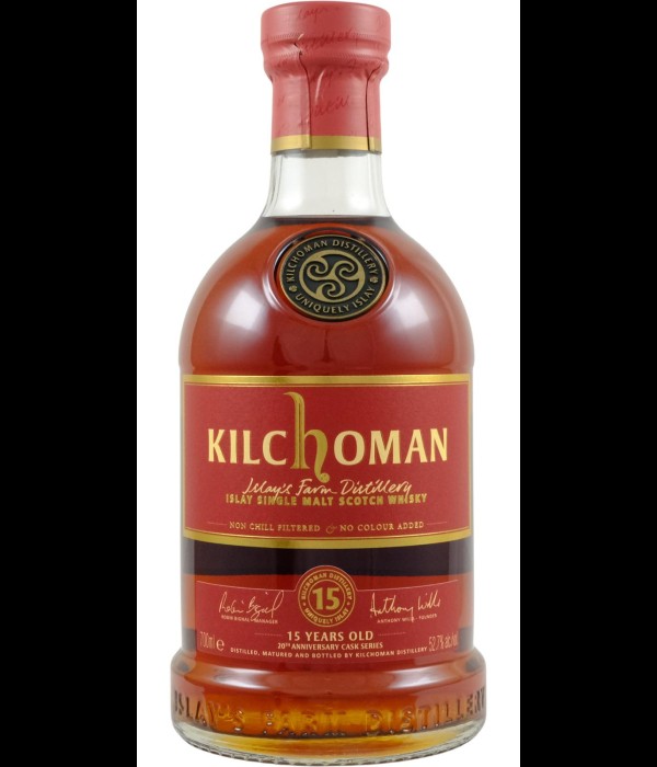 Kilchoman 20th Anniversary Cask Series 15 Years Old bij t Bockje in Bathmen