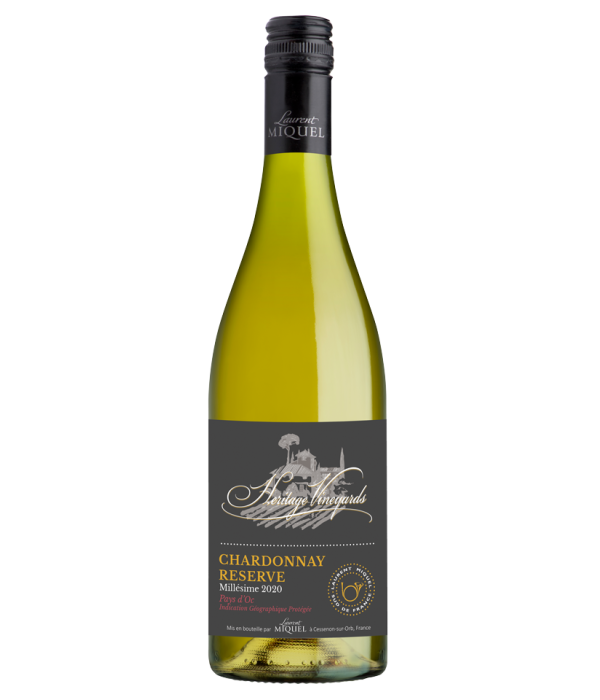 Laurent Miquel Héritage Vineyards Chardonnay Réserve, wijn bij t Bockje in Bathmen
