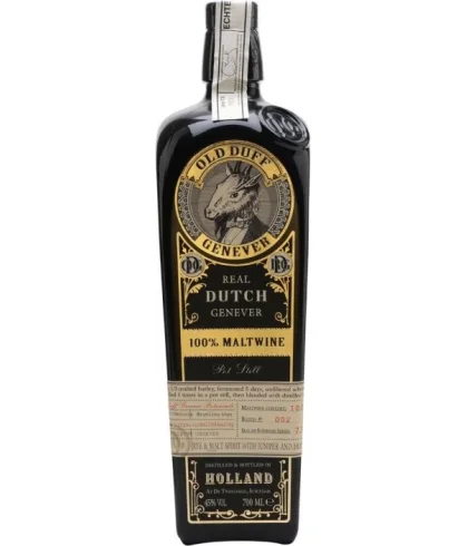 Old Duff 100% Moutwijn Jenever, jenever bij slijterij t Bockje in Bathmen