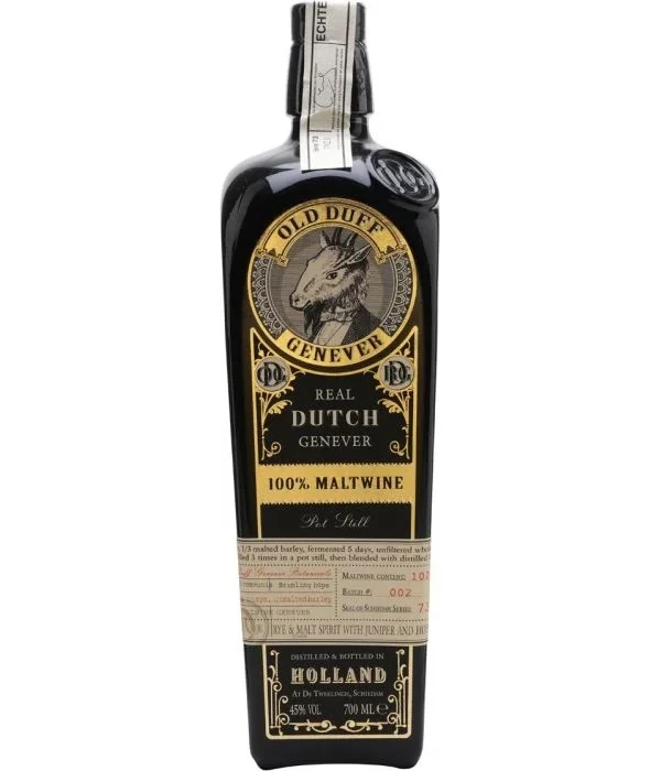 Old Duff 100% Moutwijn Jenever bij t Bockje in Bathmen