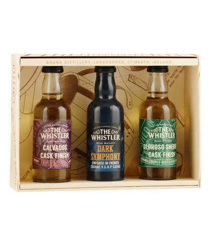 Bouteille de The Whistler Cask Finish 3x5cl, whisky
