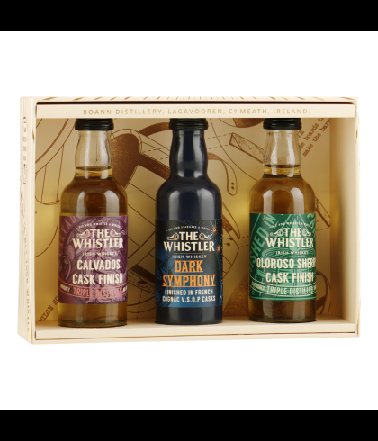 Bouteille de The Whistler Cask Finish 3x5cl, whisky
