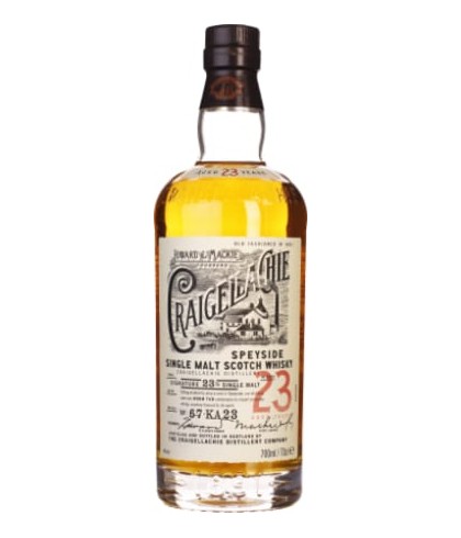 Fles Craigellachie 23 Years Old, single malt whisky, op voorraad bij slijterij t Bockje in Bathmen