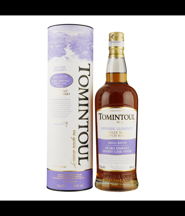 Tomintoul PX Sherry Cask Finish bij t Bockje in Bathmen