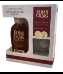 Elijah Craig bourbon + glas