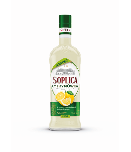 Wodka Soplica Cytrynówka van Soplica, bij slijterij ’t Bockje in Bathmen
