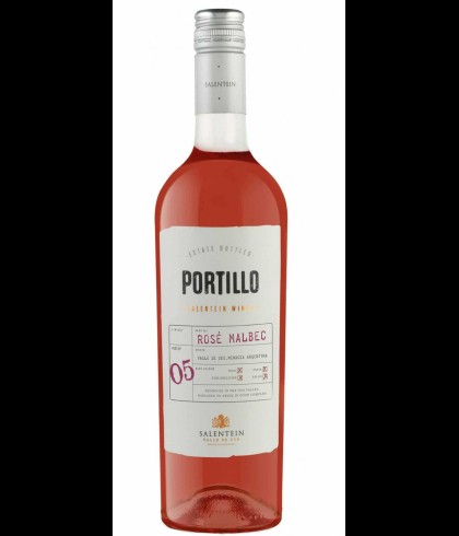 Fles Portillo Rose Malbec, wijn op voorraad bij slijterij t Bockje in Bathmen