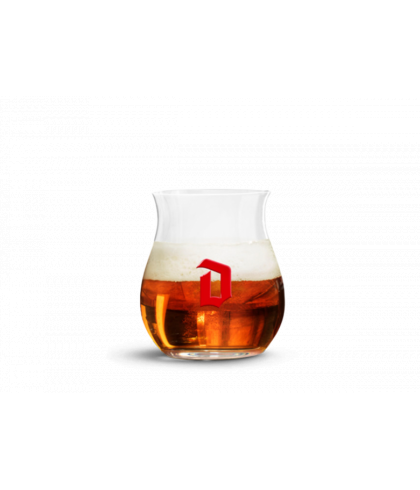 Glas Duvel glas 'Duvel Barrel Aged' van Duvel, bij slijterij ’t Bockje in Bathmen