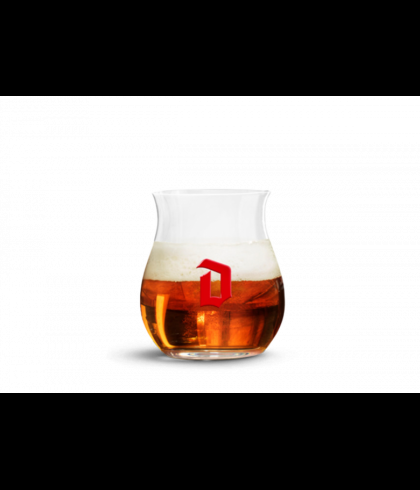 Glas Duvel glas 'Duvel Barrel Aged' van Duvel, bij slijterij ’t Bockje in Bathmen