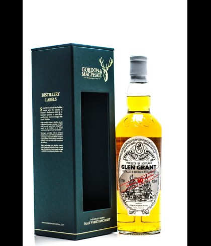 Fles Gordon & MacPhail Glen Grant 40 Years Old, single malt whisky, op voorraad bij slijterij t Bockje in Bathmen