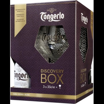 Tongerlo Discovery Box 3x33cl + glas